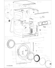 Схема №2 WM Move814PM с изображением Модуль (плата) для стиралки Whirlpool 481010901710