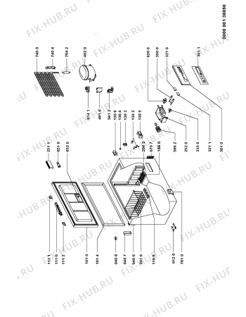 Схема №1 WCS101 (F092296) с изображением Микрокомпрессор для холодильной камеры Indesit C00328563