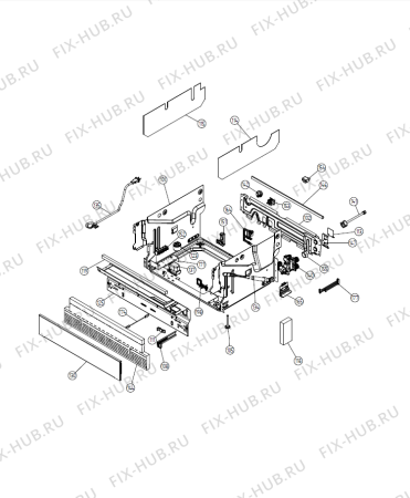 Схема №1 PD6147K (497743, DW12.C) с изображением Уплотнение для посудомойки Gorenje 449983