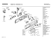 Схема №2 WM21050RK SIWAMAT 2105 с изображением Панель управления для стиральной машины Siemens 00299073