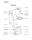 Схема №2 F8824310(0) с изображением Прокладка для электрокофеварки Krups MS-0907529