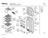 Схема №3 F6261/01 F6261 с изображением Уплотнитель двери для холодильника Bosch 00233700