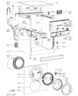 Схема №1 AWO/D 43425 с изображением Микромодуль для стиральной машины Whirlpool 481075160816
