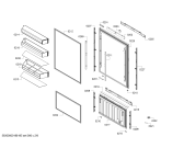 Схема №4 RB472301 Gaggenau с изображением Контейнер для овощей для холодильной камеры Bosch 00772493