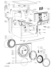 Схема №1 WA STAR 76 EX с изображением Блок управления для стиралки Whirlpool 481010663933