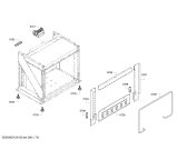 Схема №8 PRL304EH с изображением Шарнир для электропечи Bosch 00497112