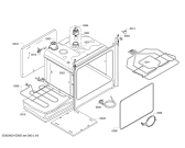 Схема №3 HBN331E2T с изображением Изоляция для электропечи Bosch 00679083