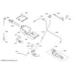 Схема №2 WAE24062FF 1200 Classixx 6 с изображением Ручка для стиралки Bosch 00655073