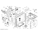 Схема №4 HB880270 с изображением Ручка двери для плиты (духовки) Siemens 00437816