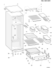 Схема №2 EDF2903XAL (F008170) с изображением Дверь для холодильника Indesit C00046225