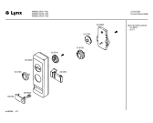 Схема №2 4WG255A с изображением Переключатель для микроволновки Bosch 00160792