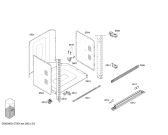 Схема №2 BX280630 с изображением Рамка для плиты (духовки) Bosch 00246330