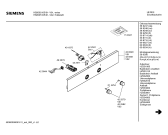 Схема №3 HB200212S с изображением Панель управления для электропечи Siemens 00438329