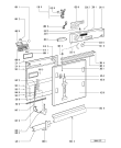 Схема №2 ADG 3556 WHM с изображением Панель для посудомойки Whirlpool 481245370585