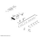 Схема №3 FRM5500 с изображением Планка для духового шкафа Bosch 00477912