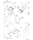 Схема №2 WP12T425HK с изображением Модуль (плата) для стиральной машины Whirlpool 481010649955