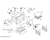 Схема №8 PODM301J с изображением Кабель для плиты (духовки) Bosch 00646658