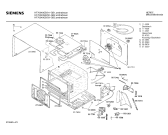 Схема №4 HF76240GB с изображением Передняя панель для свч печи Siemens 00093215