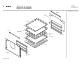 Схема №4 HBN260A с изображением Панель для плиты (духовки) Bosch 00285610