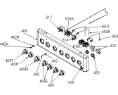 Схема №1 K57320IW (241468, 258D.12) с изображением Переключатель для духового шкафа Gorenje 232186