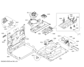 Схема №2 HEA63A250 с изображением Ручка переключателя для плиты (духовки) Bosch 00613963