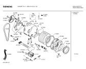 Схема №3 WM61271EU SIWAMAT 6127 с изображением Таблица программ для стиралки Siemens 00523187