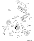 Схема №5 T75280AC с изображением Блок управления для электросушки Aeg 973916098036007