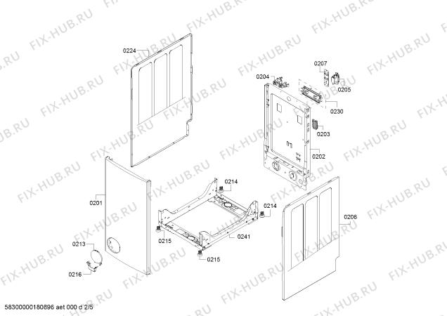 Схема №3 WP10R154HK iQ 100 с изображением Панель управления для стиралки Siemens 00747901