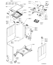 Схема №1 WTLS 65712 с изображением Модуль (плата) для стиральной машины Whirlpool 481010579908