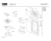 Схема №2 3FS3613 с изображением Дверь для холодильной камеры Bosch 00235634