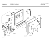 Схема №2 SE58591 с изображением Передняя панель для посудомоечной машины Siemens 00352671