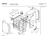 Схема №6 SE34E530EU с изображением Вкладыш в панель для посудомойки Siemens 00434352