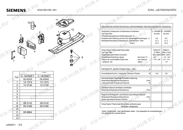 Схема №1 KGS4100 с изображением Крышка для холодильной камеры Siemens 00232376