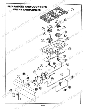 Схема №28 PCS364GLUS с изображением Труба для плиты (духовки) Bosch 00411435