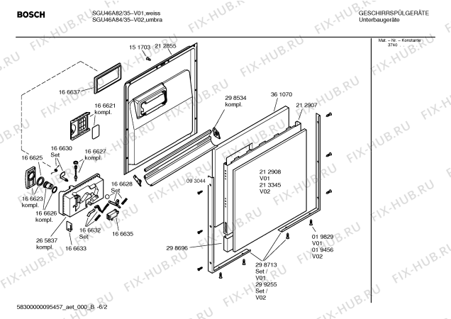 Схема №4 SGS46A82 Sportline с изображением Краткая инструкция для посудомойки Bosch 00585051