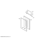Схема №4 GIV11AD40 с изображением Дверь для холодильника Bosch 00775675
