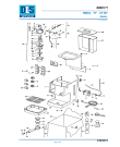 Схема №1 CF 307 CAFFE' BRASIL с изображением Запчасть для электрокофеварки DELONGHI SC6803310
