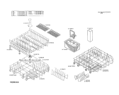 Схема №5 0730100608 E700S с изображением Панель для посудомоечной машины Bosch 00111447