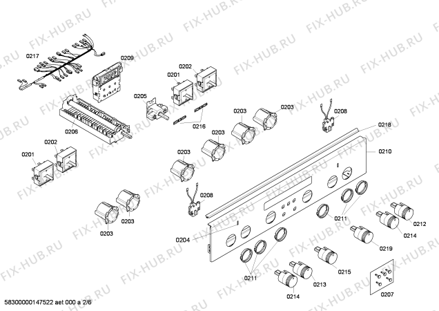 Схема №3 HP34W510J с изображением Боковая часть корпуса для духового шкафа Siemens 00476747