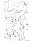Схема №2 AWZ 8677 с изображением Декоративная панель для сушилки Whirlpool 481245310837