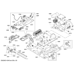 Схема №4 HB86P582 с изображением Панель управления для духового шкафа Siemens 00680878