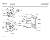 Схема №1 KI50F02 с изображением Дверь морозильной камеры для холодильной камеры Siemens 00286037