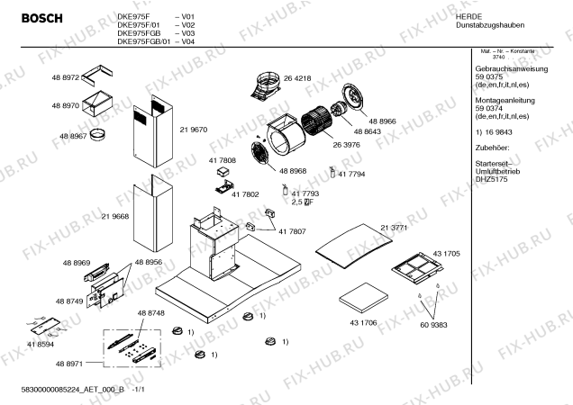 Схема №1 4BD799X с изображением Конденсатор для электровытяжки Bosch 00417793