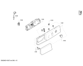 Схема №3 WTV74308GB с изображением Панель управления для электросушки Bosch 00674258