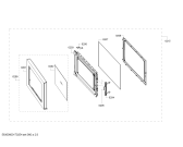 Схема №1 3WGX2534 с изображением Панель для микроволновой печи Bosch 00745502