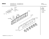 Схема №1 HM23025TR Siemens с изображением Столешница для плиты (духовки) Bosch 00239506