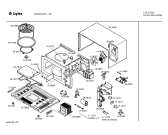 Схема №1 4WG255A с изображением Дверь для свч печи Bosch 00355686