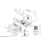 Схема №1 3WT3047XP с изображением Решетка для свч печи Bosch 00443179