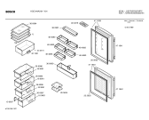Схема №3 KGE344A2 с изображением Дверь для холодильной камеры Bosch 00471639