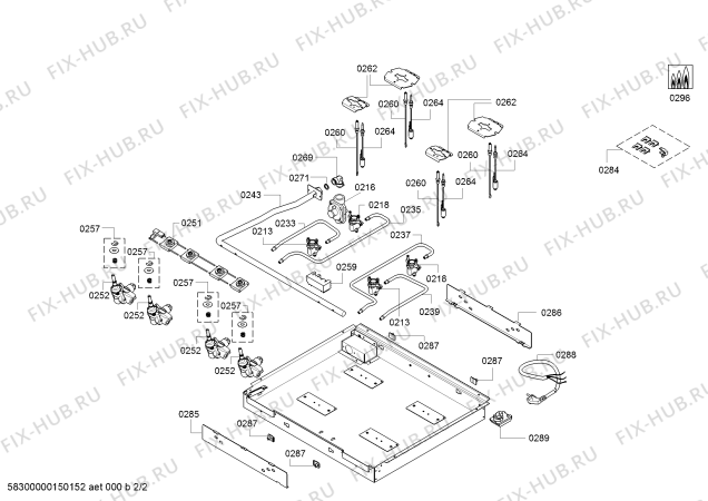 Схема №1 KG223858 с изображением Соединительный кабель для духового шкафа Bosch 00098079